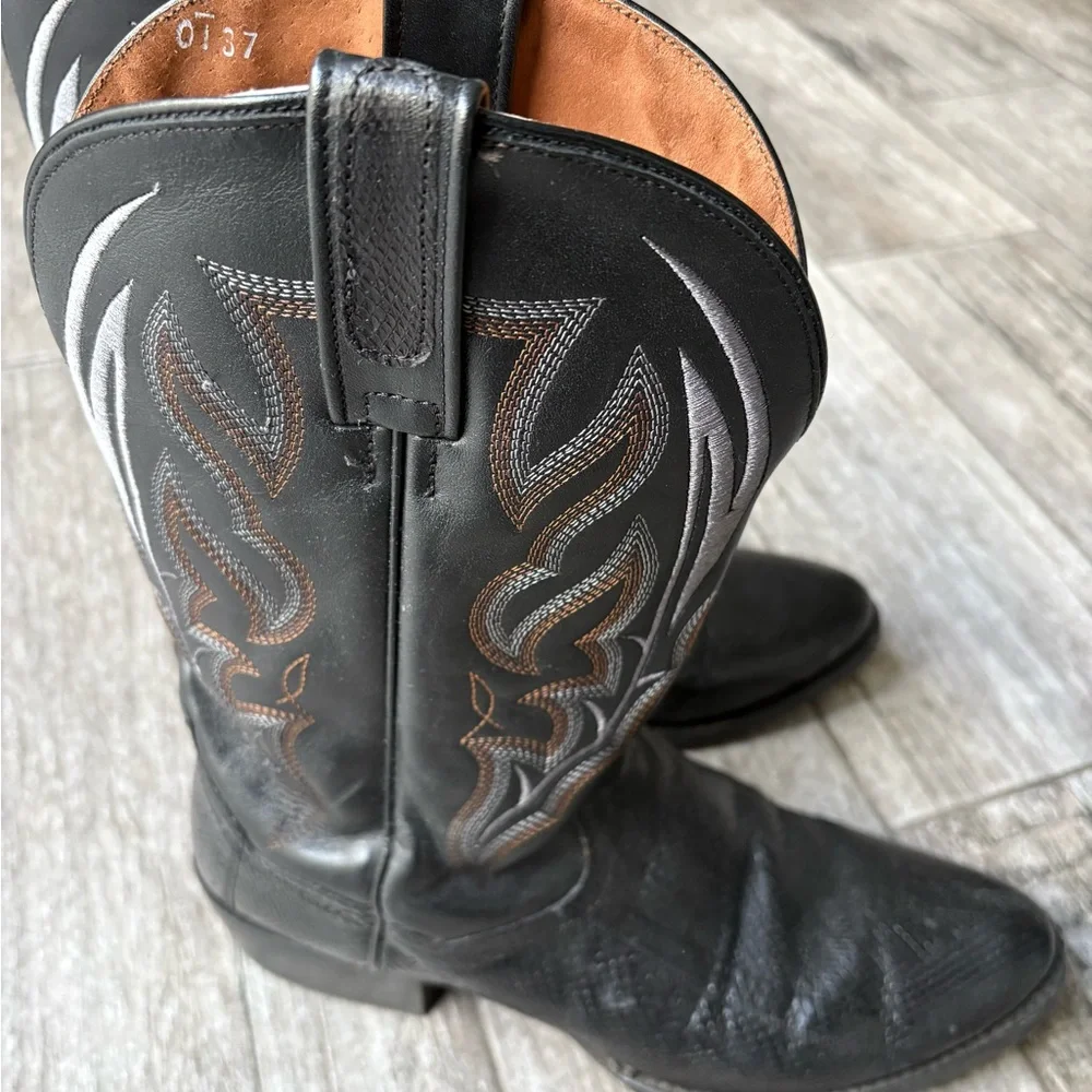 Dan Post Water Snake Cowboy Boots - Picture 4 of 7